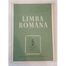 Revista Limba Romana - Nr. 5 1978