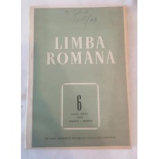 Revista Limba Romana - Nr. 6 1978