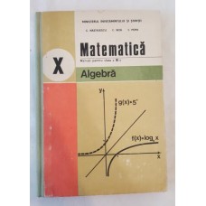 Algebra manual clasa a X-a 1995