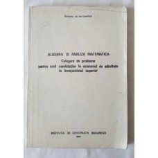 Algebra si Analiza matematica - 1986