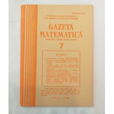 Gazeta Matematica 1985 nr 7