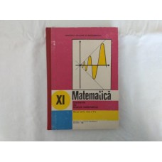 Analiza matematica manual clasa a XI-a 1995