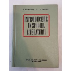 Al. Bistritianu C. Boroianu - Introducere in studiul literaturii