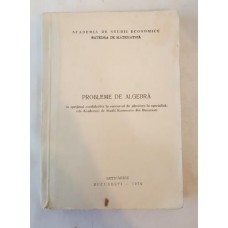 Probleme Algebra admitere ASE - 1976