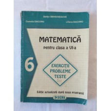 Matematica - Manual pentru clasa a VI-a - Editura Sigma