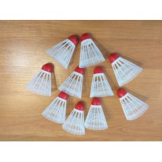 Fluturasi de badminton - set 10 bucati